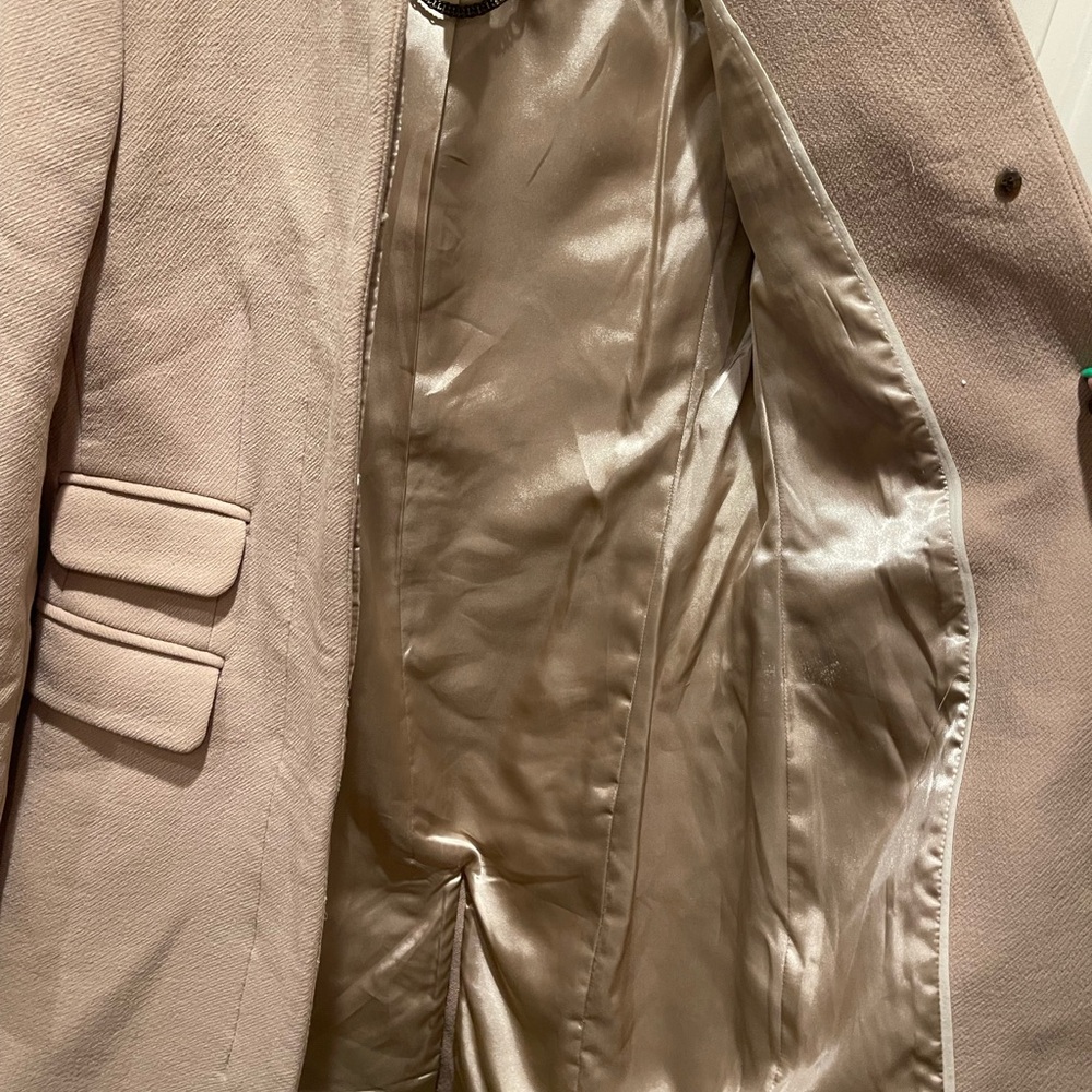 J. Crew Women's Cream Trench Coat - Picture 5 of 6